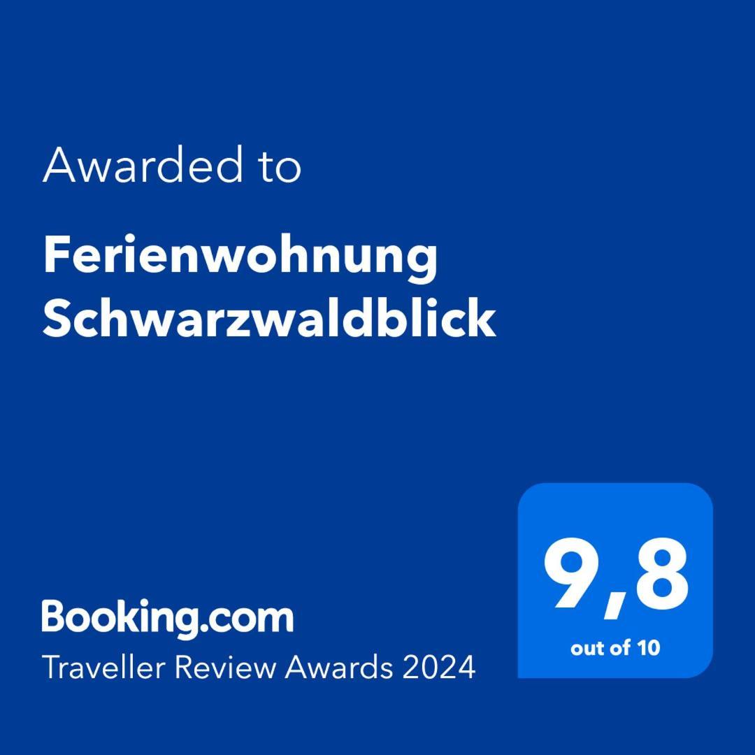 Ferienwohnung Schwarzwaldblick Bad Rippoldsau-Schapbach Dış mekan fotoğraf